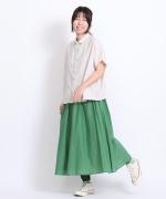 コットンシルクローン　スカート
